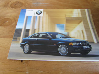 BMW Manual User Guide Handbook 01410156144 E46 3-Series2
